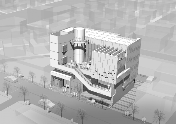 도마실 어울림 플랫폼 투시도