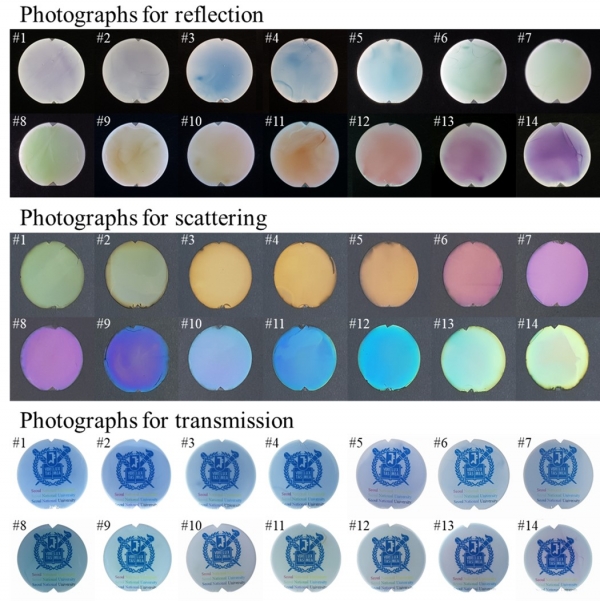 나노 폰(pawn) 구조체를 이용한 다중-채널 컬러필터 효과