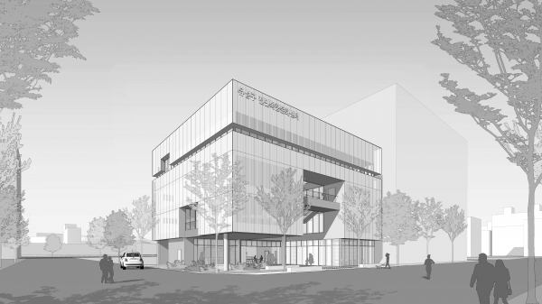 유성구 전민복합문화센터 설계공모 당선작 투시도