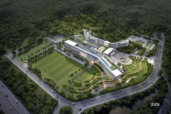 한국발전인재개발원 조감도