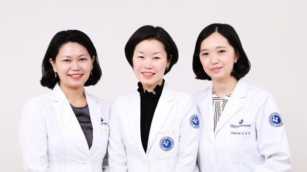 피부과 이영 교수팀 국제 학술지 논문 게재 (좌측부터 졍경은 교수, 이영 교수, 신정민 박사)