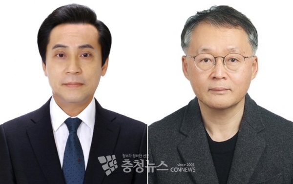 사진 왼쪽부터 KISTI 김재수 신임 원장, 항우연 이상률 신임 원장.