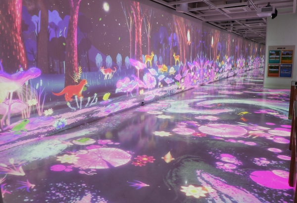 합덕제 생태관광체험센터 내부 모습