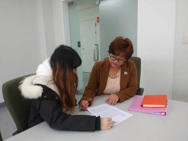 ‘수요자 맞춤형 취업상담 서비스’ 실시 (대면상담 모습)