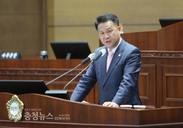 권오중 천안시의원 시정질문