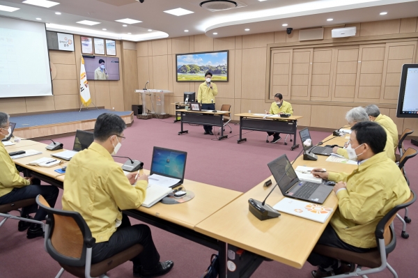 공주시 월중업무계획보고회 사진