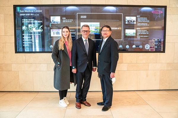 페카 메소 주한 핀란드 대사 유성선병원 방문