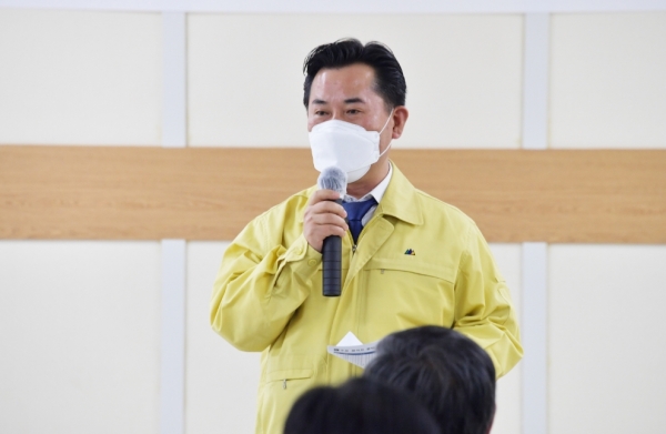 석성산성 토지소유주와 간담회 개최 모습