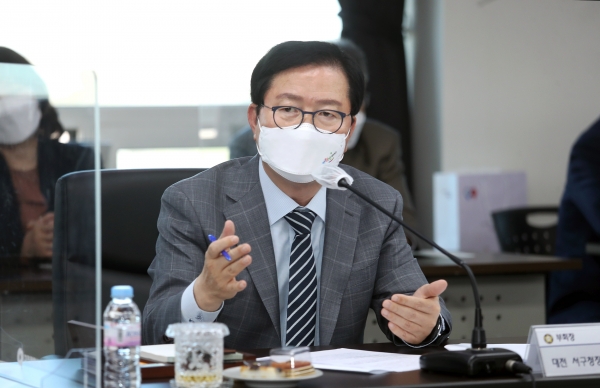 전국시군구협의회 공동회장단 회의 진행 모습