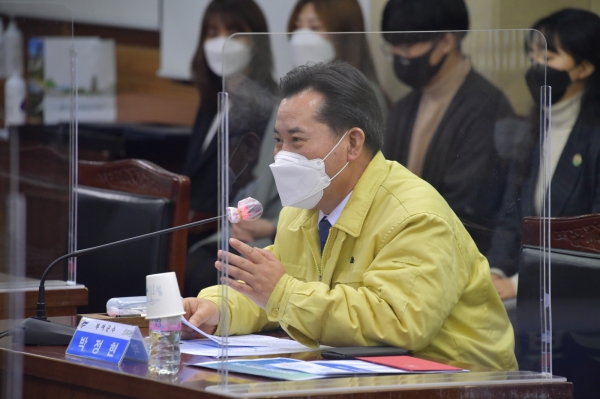 박정현 부여군수 발언 장면