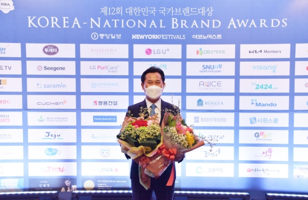 박정현 부여군수 수상 장면