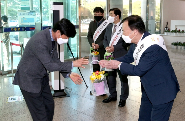 사랑의 꽃 나눔 행사