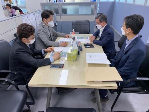 노박래 군수, 행정안전부 방문해 신청사 진입도로 확포장공사 등 4개 사업 특별교부세 요청