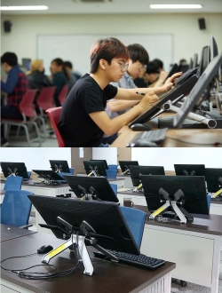 한국영상대 웹툰창작 실습실 이미지