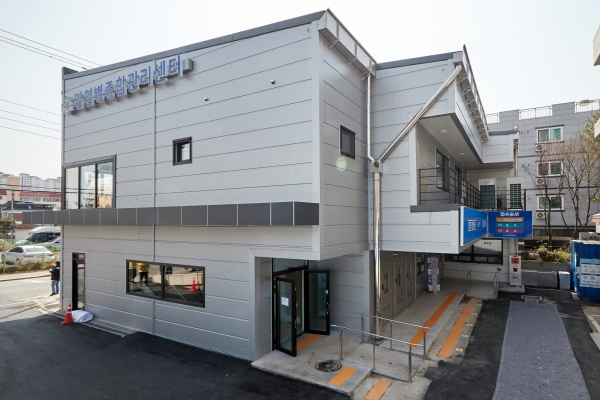 아산시감염병종합관리센터 전경