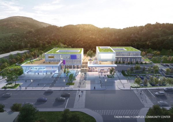 ‘태안군 가족복합커뮤니티센터’ 조감도