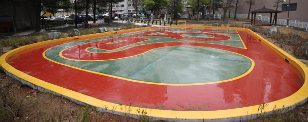 판암2동 전동휠체어 연습장