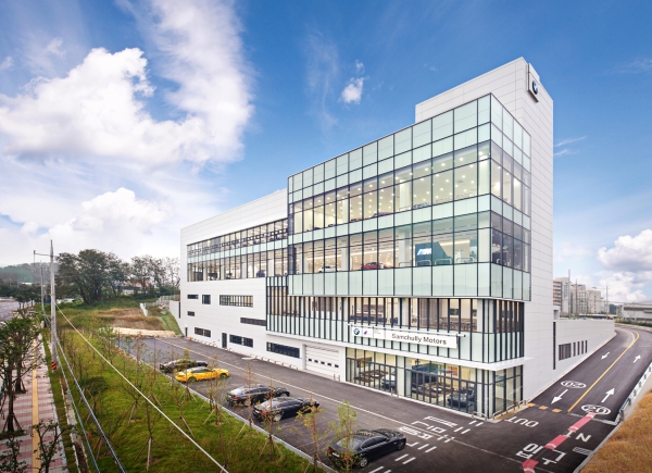 삼천리 모터스 천안 통합센터 외경