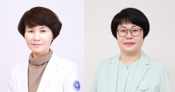 좌측부터 김연숙 교수, 윤미옥 수간호사