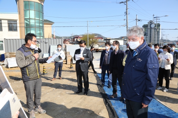 (추부면 도로)문정우 금산군수, 금산읍·추부면 도시계획도로 등 현장 행정
