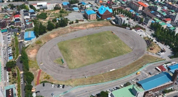 오룡경기장 전경