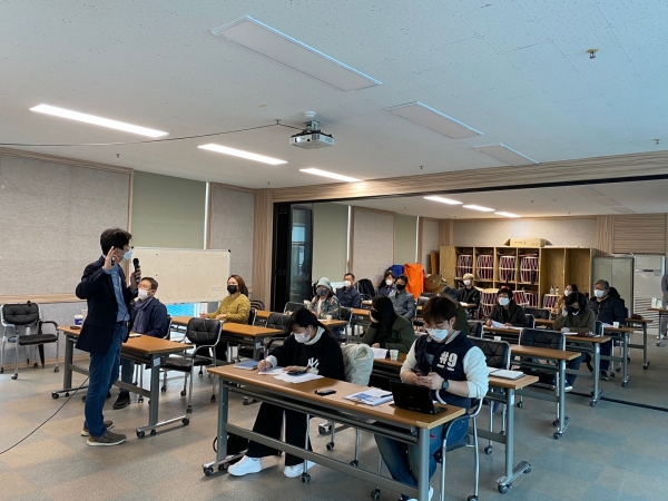 사회적경제기업 컨설팅 장면