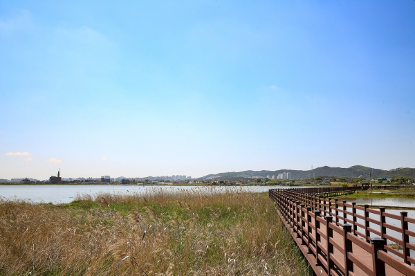 잠홍저수지 둘레길 조성