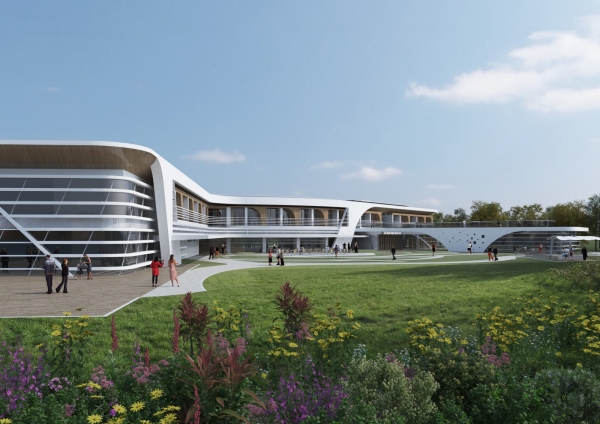 태안 해양치유센터 조감도