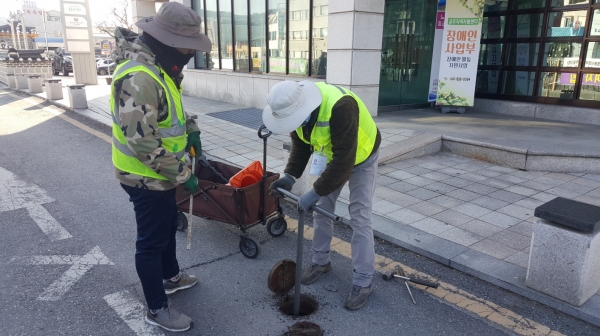 상수도 현대화사업 모습