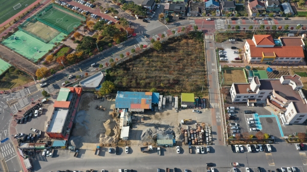 보육여건 개선으로 가족 문화공간 마련(사업부지 전경)