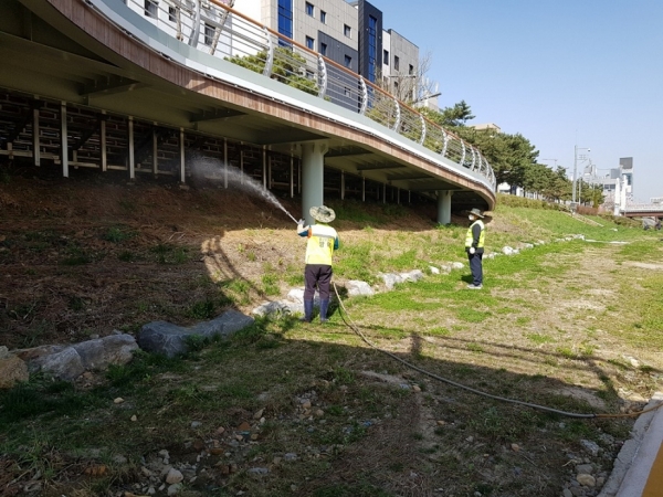 지난해 방역소독사업 추진 모습
