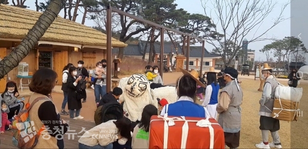 내포보부상촌 문화가 있는 날 행사 모습