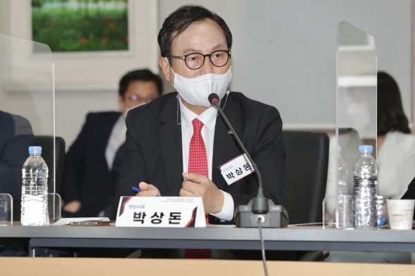 중부권 동서횡단철도 건설사업, 국가계획 반영 강력 촉구에 나선 박상돈 시장