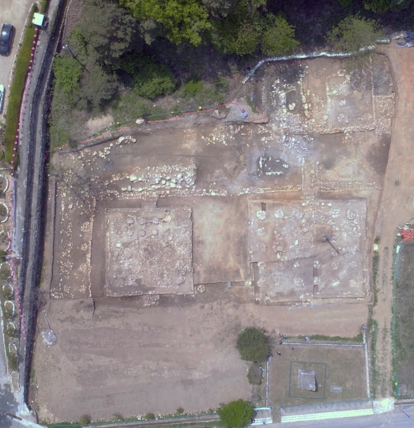 천흥사지 발굴조사 전경 및 유적 현황