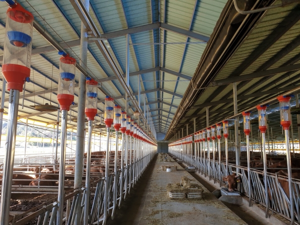 한우농가 지도 모습