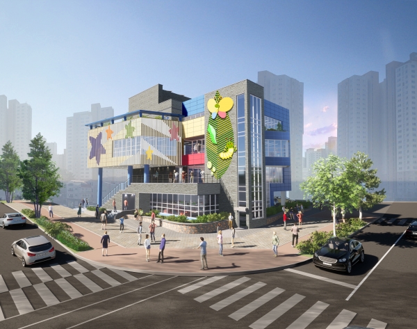 대덕구, 육아복합마더센터 조감도