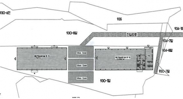 양송이배지센터 배치도