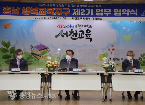 제2기 서천 행복교육지구 업무협약