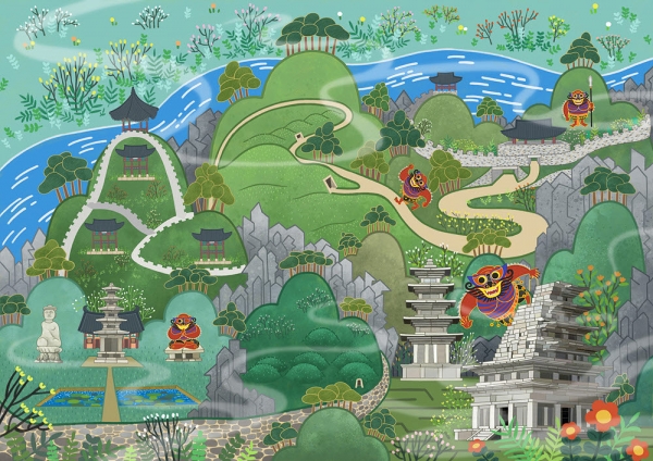 대상 수장작 ‘붉은 도깨비의 비밀 화원’