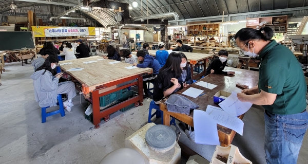 목공예개강식 및 교육현장 사진
