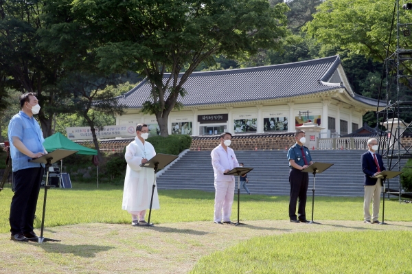 ​‘제31회 한산모시문화제 친환경축제 선포식' 개최​