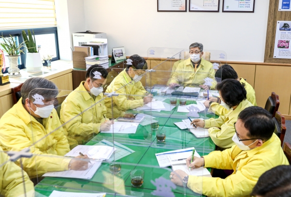 류재승 부시장 주재로 2022년(‘21년 실적) 지자체 합동평가 부진지표 현황 점검회의 진행 모습