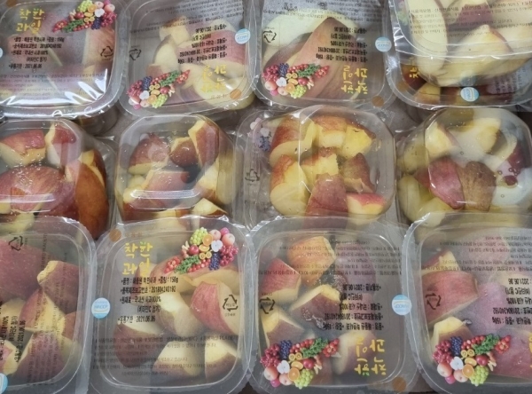 영양 가득 초등돌봄교실 과일간식