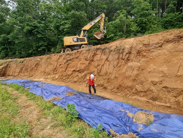 임도사면보수 사업(원북면 장대리 산116-2번지 일원)