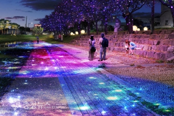 야간경관 조성 계획 예시안