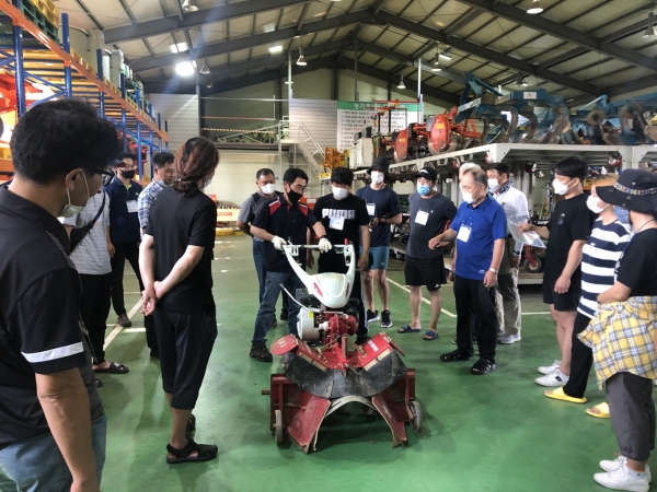 기술교육 실시 모습