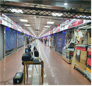 역전지하상가 모습