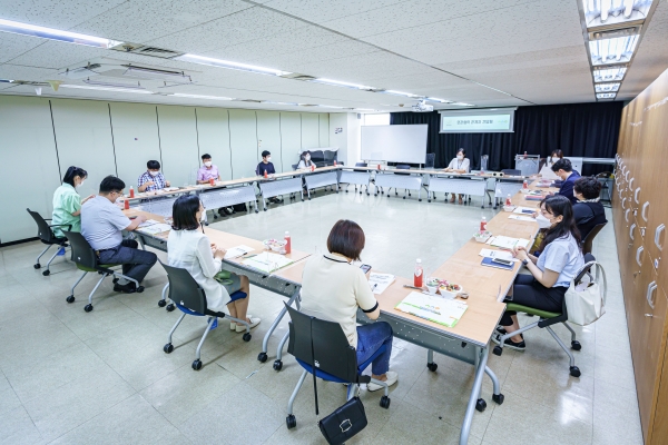 민관협력 네트워크 활성화사업 간담회 진행 모습