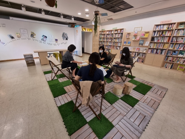 계룡문고 진로탐색공간 ‘The 나’와 함께하는 대전고교학점제 활동 모습