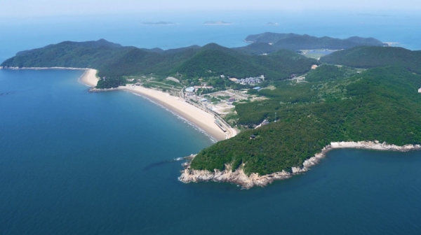 난지섬 드론 사진